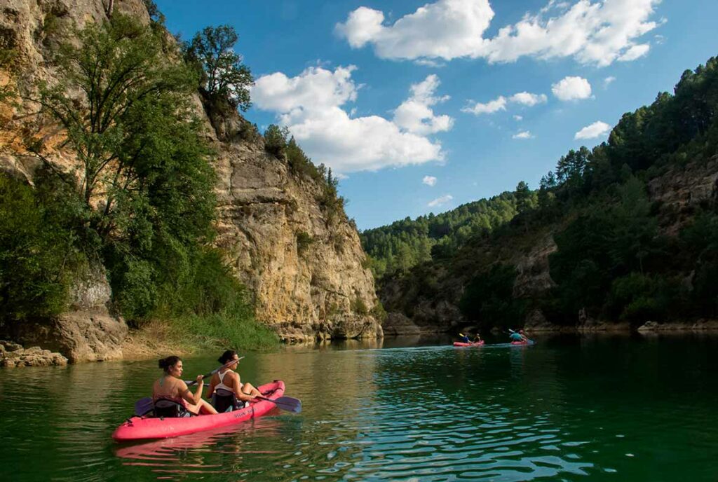 Actividad de Kayaks en Cuenca